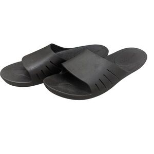 Like New Yeah Baby Black Spa Slide Sandals Size M